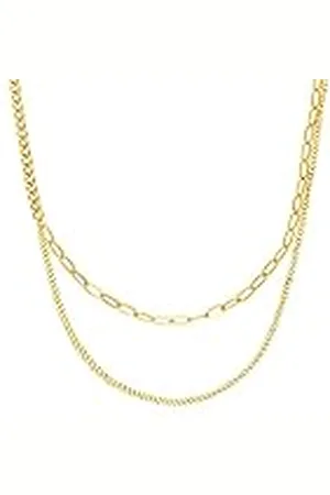 JOOP! Collar de acero inoxidable collar de las señoras, 90 cm, , Viene en caja de regalo de joyería