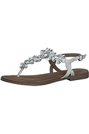 Marco Tozzi Sandalia de tacón para Mujer de Piel 2-28148-42, talón, Color , 40 EU