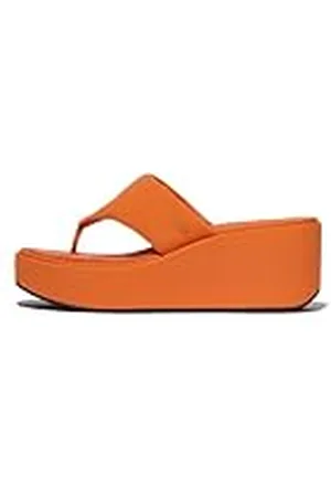 FitFlop Platfforms Wedge Toe-Post Sandals, Sandalias con cuña Mujer, , 42 EU