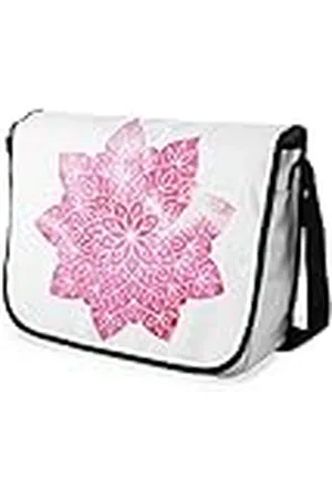 Bonamaison Bolsa de Mensajero con Estampado Digital con Correa Negra para Estudiantes, Bolsa de Cuerpo Cruzado, Bolsa de mensajería, Bolsa de Hombro para niños, niñas, niños, tamaño: 29 x 36 cm