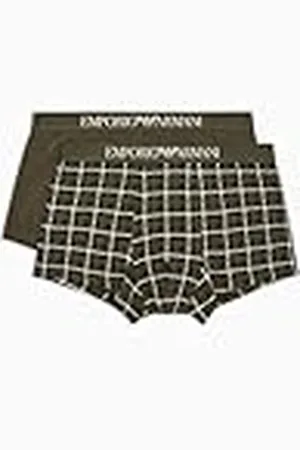Emporio Armani 2-Pack Trunk Bañadores Ajustados para Hombre, , L
