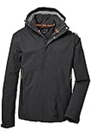 Killtec Hombre Chaqueta funcional/chaqueta de exterior con capucha desmontable KOS 53 MN JCKT, , S, 41333-000