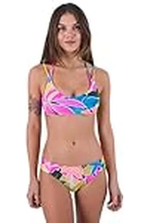 Hurley Parte Superior del Bikini Mujer - MAX Isla Pull On