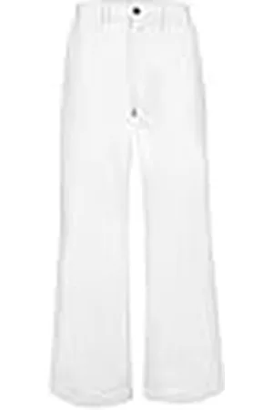 ECOALF Pantalón Mujer Bohalf, de Algodón Orgánico, con Pierna Ancha, Pantalón de Algodón, Pantalón Largo Mujer, Pantalón Vaquero, Vegano, Talla 36, Color