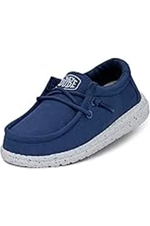 Hey dude Wally Youth Slub-Lona, Moc Toe Shoes, , 33 EU