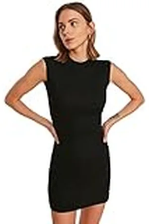 Trendyol Vestido de Punto Ajustado para Mujer, , XL