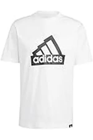 adidas Hombre Modern Essentials Graphic tee, White, L