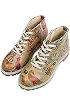 Dogo Shortcut Boots, botín Mujer, Multicolore, 36 EU