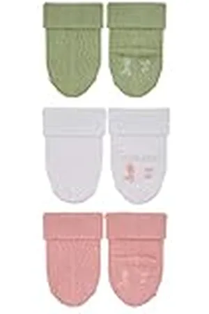 Sterntaler Baby-söckchen 3erpack Uni Bambus Calcetines, , 0 para Bebés