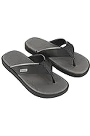 Ipanema Chanclas vintage para hombre, negro, gris y negro, 47/48 EU