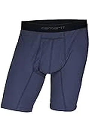 Carhartt Tiro de 20,32 cm, Calzoncillos Tipo Boxer básicos de algodón y poliéster Ropa Interior de Hombres, , L