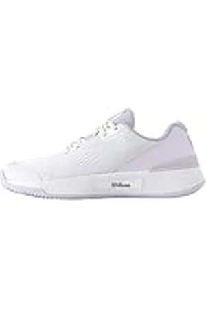 Wilson Intrigue Pro, Zapatillas de Tenis Mujer, White/White/Silver, 42 EU