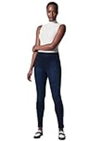 Spanx 20018R-TWILIGHT Leggings, Azul (Twilight Rinse Twilight Rinse), 36 (Tamaño del Fabricante: S) para Mujer