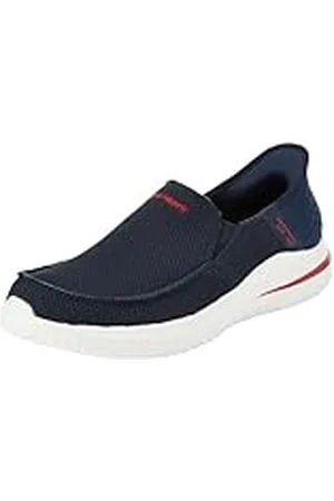 Skechers Delson 3.0 Cabrino Slip-On para Hombre, Tejido Azul ., 46 EU