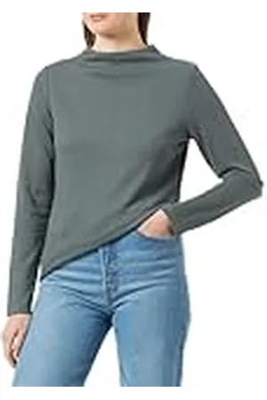 QS by s.Oliver T-Shirt Langarm Camiseta de Manga Larga, , 50 para Mujer