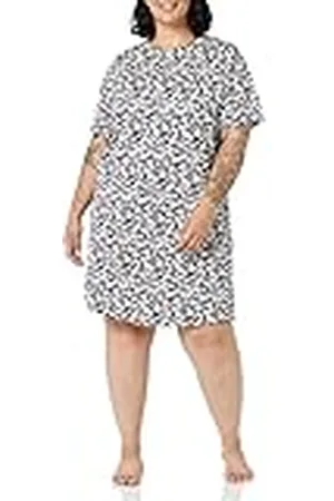 Amazon Camisón Tipo Camiseta de Punto Mujer, , XL
