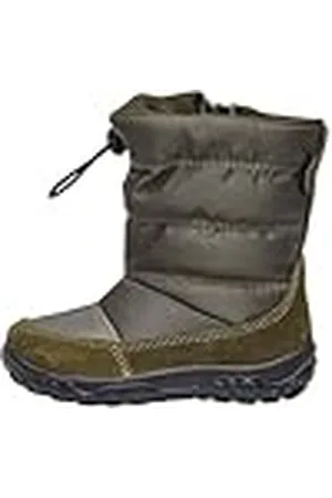 Falcotto Botas de nieve Poznurr para bebé, Verde militar., 18 EU