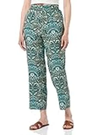 Springfield Pantalón Jogger Estampado Vaqueros, , 34 para Mujer