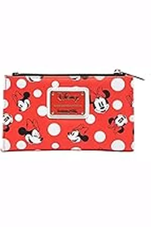 Loungefly Cartera Disney Minnie Mouse de Lunares Rojos con Cremallera para Mujer