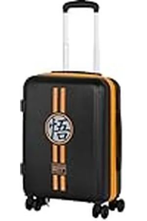 KARACTERMANIA Dragon Ball (Bola de Dragón) Symbol-Maleta de Cabina ABS 4 Ruedas, Negro, 20 x 38 x 55cm, Capacidad 27 L