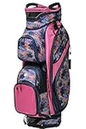 Glove It Bolsa de Golf para Mujer, Ligera, Bolsa de Nailon con 15 divisores, Pozo para Putter, Capucha para Lluvia y 9 Bolsillos de fácil Acceso, fusión Azul Marino