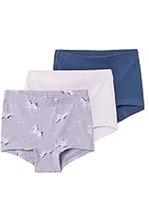 NAME IT Bestseller A/S NMFTIGHTS 3P Unicorn Noos Braguita, 92 para Niñas