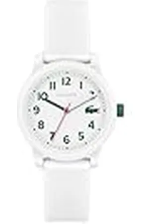 Lacoste Reloj Analógico de Cuarzo para Niños Colección .12.12 Kids con Correa de Silicona Blanca - 2030039