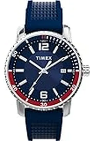Timex Dress - Reloj para hombre de 41 mm, pulsera en silicona , esfera , caja en acero inoxidable TW2W60500