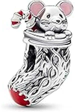 PANDORA Charm Moments 792366C01 Ratón y calcetin