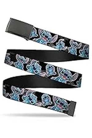 Buckle Cinturón Web Lilo & Stitch, , 1.25" Wide-Fits up to 42" Pant Size para Hombre