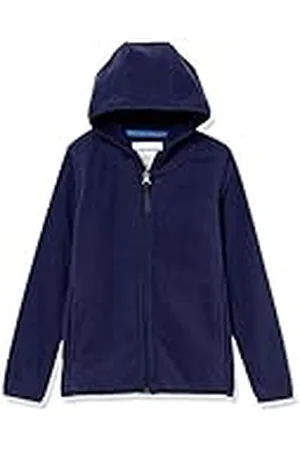 Amazon Chaqueta de Forro Polar con Capucha y Cremallera Completa Niño, , 5 años