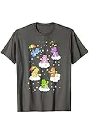 Care Bears Classic Vintage Star Collecting Group Bear Poster Camiseta
