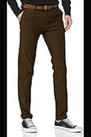 Scotch&Soda Mott-Classic Garment-dyed Twill Chino Casual Pants, , 28W/ 30L para Hombre