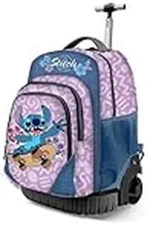 Disney Lilo y Stitch Skate-Mochila Trolley GTS FAN, Lila, 32 x 47 cm, Capacidad 30 L