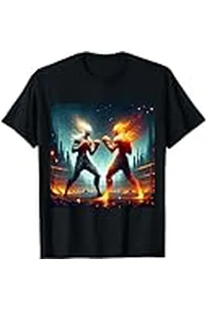 Steampunk Cool Vintage Creations Boxers de lava Fantasy Fire Camiseta