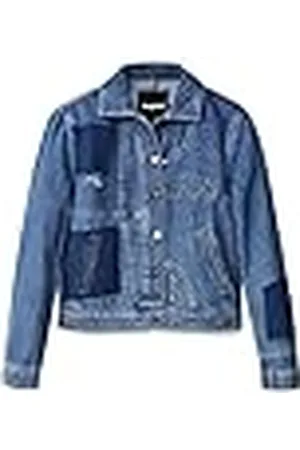 Desigual Chaq_Akai 5053 Denim Medium Chaqueta, , S para Mujer