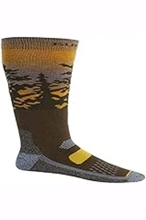 Burton Performance Midweight Calcetines de Snowboard, Hombre, , S