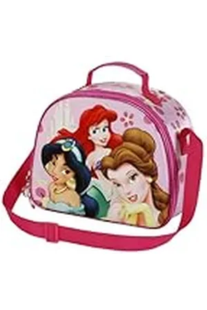 Disney Princesas, Bolsa Portamerienda 3D, 25.5 x 20 cm