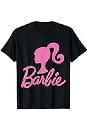 Barbie Logotipo Rosa Camiseta