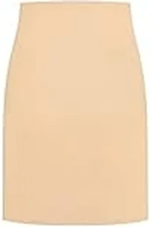 Bye Bra Falda Invisible, Forro de Falda Moldeador a la Cintura, Control Ligero del Vientre, Ropa Moldeadora sin Costuras, Ropa Interior Adelgazante, Nude y Negro, S-XL.