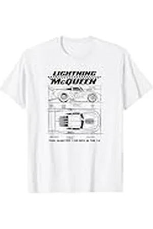 Cars McQueen Blueprint Sketch Camiseta