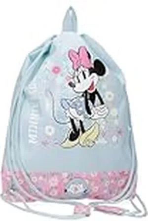 Disney Joumma Minnie Happy Bolsa de Merienda Azul 27x34 cms Poliéster