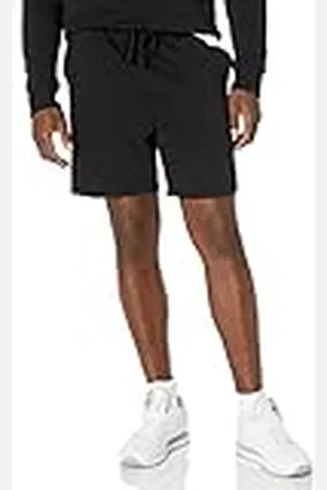Amazon Pantalón Corto de Tejido de Rizo Francés Ligero (disponible en talla grandes y largos especiales) Hombre, , S
