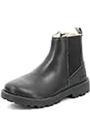 Kickers GROOFIT, Botas Cortas al Tobillo Niñas, Noir, 28 EU