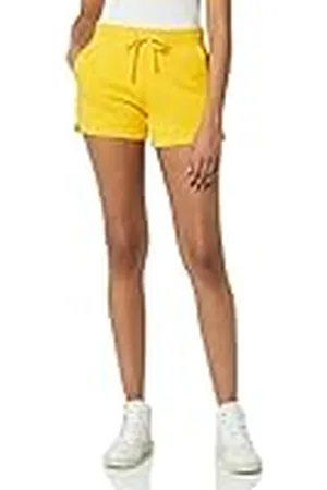 Amazon Pantalón Corto de Forro Polar con Bolsillos Mujer, , XS