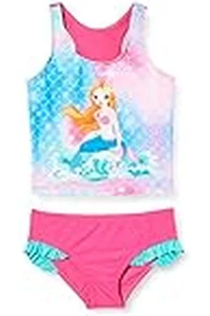 Playshoes Meerjungfrau, Bañador Niñas, 18 - Pink, 110-116