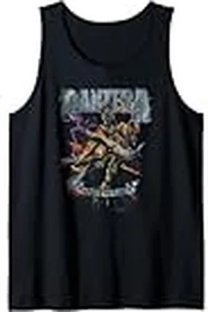 Pantera Vintage Rider Rock Band Música Artwork Camiseta sin Mangas