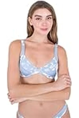 Hurley Tradewinds Top con Aro Parte Superior de Bikini, , L para Mujer