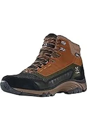 Haglöfs Skuta Mid Proof Eco, Botas de Senderismo Hombre, Marrón (Oak/Deep Woods 47t), 48 EU