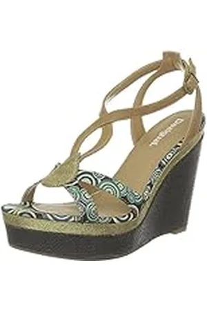 Desigual Tejido de Rizo, Plataforma Mujer, , 40 EU